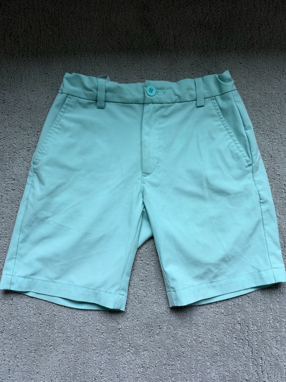 Vineyard Vines Boy’s Light Aqua Performance Shorts